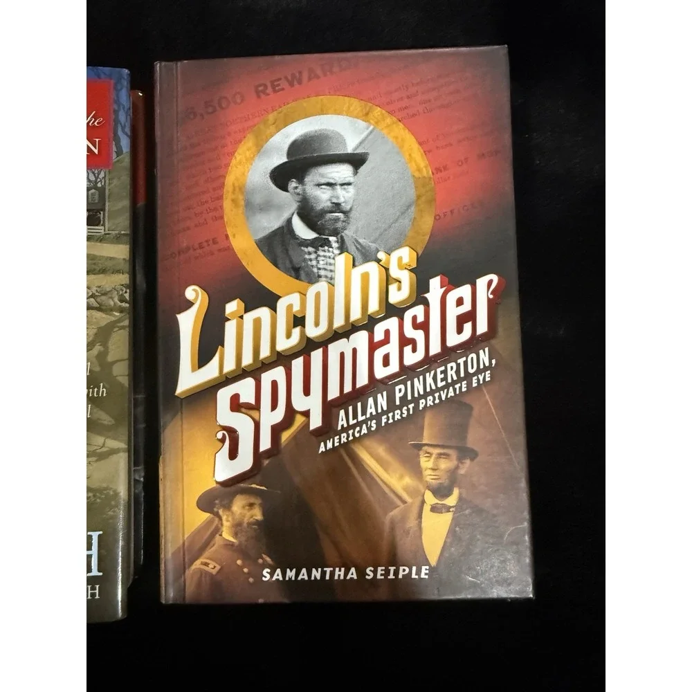 History Books For Kids Lot Of 3 Strange History, Lincoln's Spymaster, Rush Rev